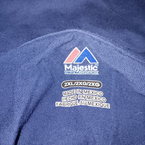 MAJESTIC NEW YORK YANKEES BASEBALL TEAM TEE SHIRT - Picture 6 of 7